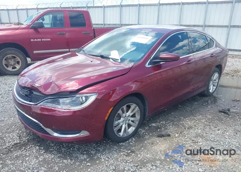 2015 Chrysler 200 Limited из США, поврежденный, VIN 1C3CCCAB8FN718675